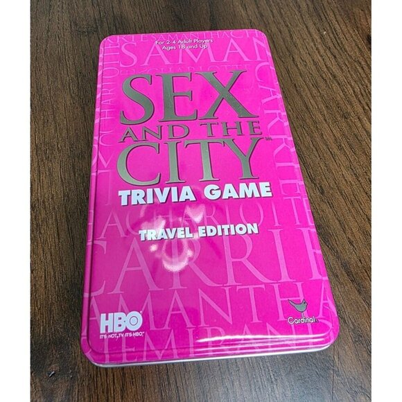 Sex and the City Trivia Game Travel Edition - Picture 1 of 6